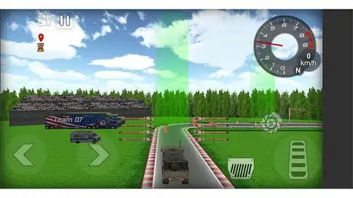 Play Monster Truck Stunts Arcade as an online game Monster Truck Stunts Arcade with UptoPlay