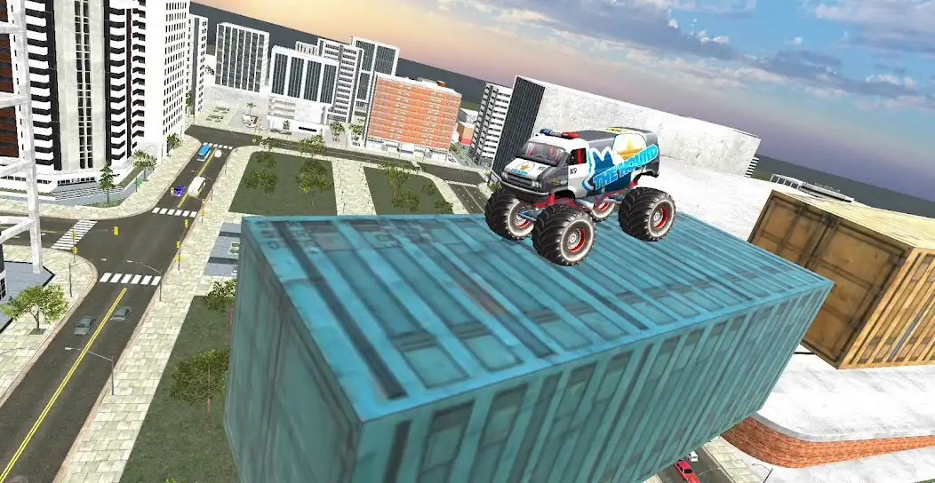 Play Monster Truck Stunt as an online game Monster Truck Stunt with UptoPlay