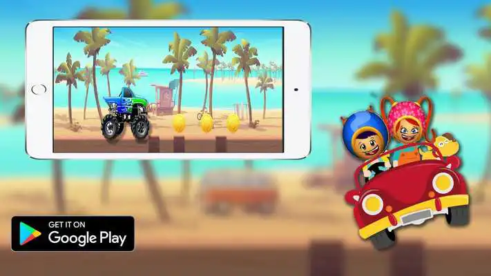 Play monster Umizoomi truck racing