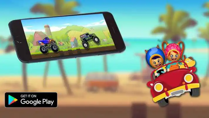 Play monster Umizoomi truck racing