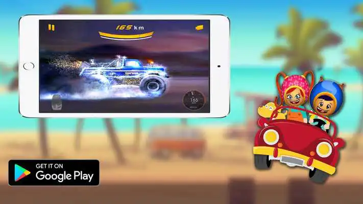 Play monster Umizoomi truck racing