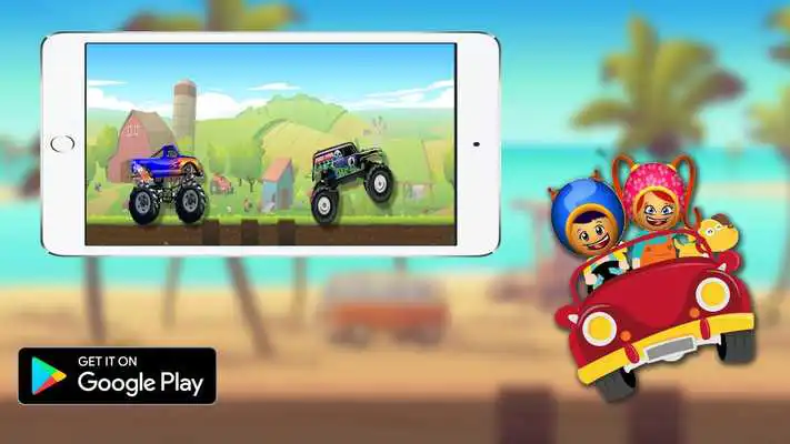 Play monster Umizoomi truck racing