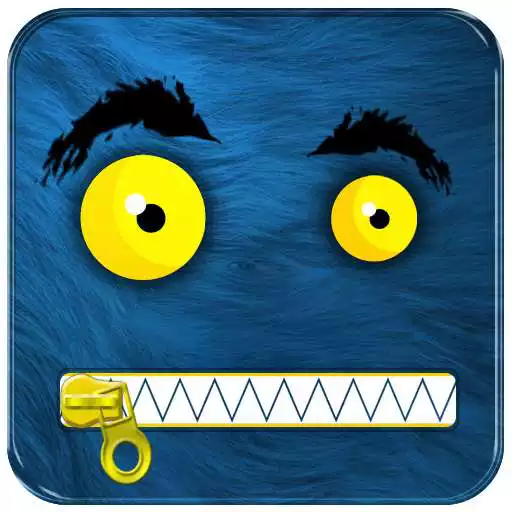 Free play online Monster Zipper Lock Screen  APK