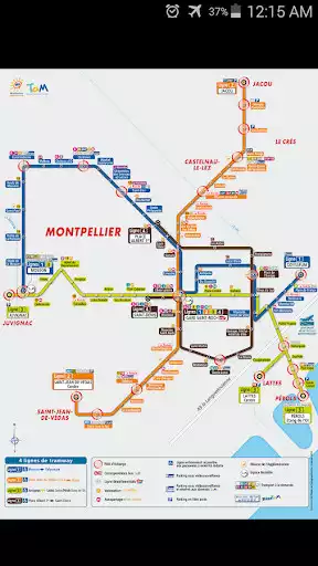 Play Montpellier Tram Map