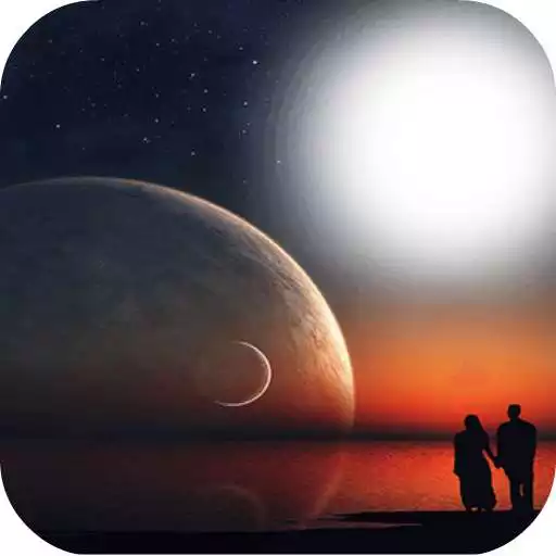 Free play online Moon Light Photo Frame APK