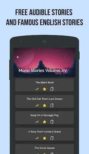 Play Moral Stories: English short Stories Offline as an online game Moral Stories: English short Stories Offline with UptoPlay