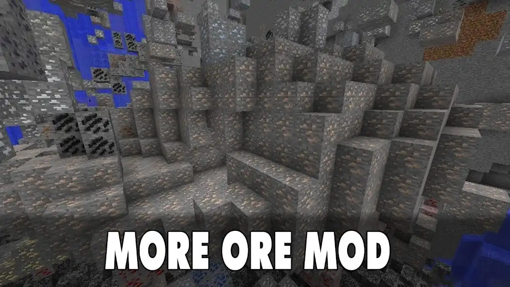 Play More Ore Mod for Minecraft PE  and enjoy More Ore Mod for Minecraft PE with UptoPlay