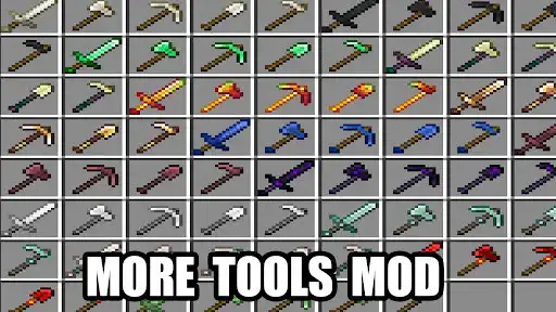 Play More Tools Mod Munecraft PE  and enjoy More Tools Mod Munecraft PE with UptoPlay