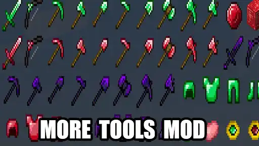 Play More Tools Mod Munecraft PE as an online game More Tools Mod Munecraft PE with UptoPlay