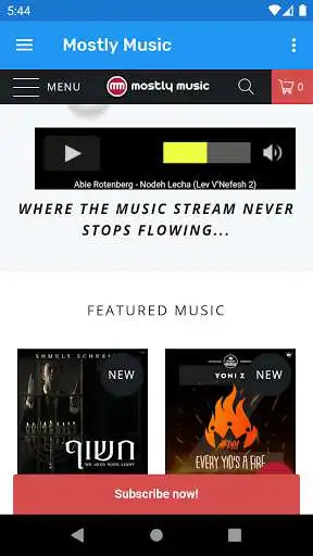 Play Mostly Music - Jewish Music and Video Marketplace  and enjoy Mostly Music - Jewish Music and Video Marketplace with UptoPlay