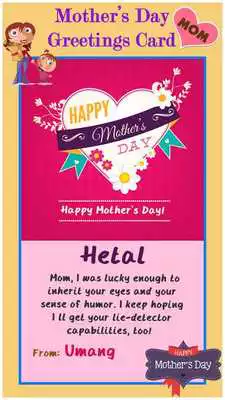 Play Mothers Day Greeting Cards Maker