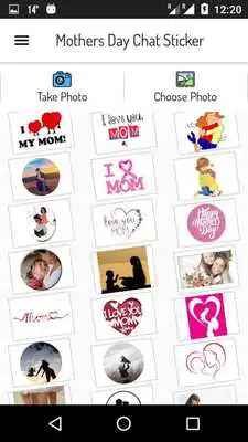 Play Mothers Day Love Stickers