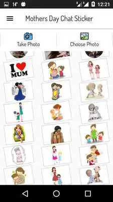 Play Mothers Day Love Stickers