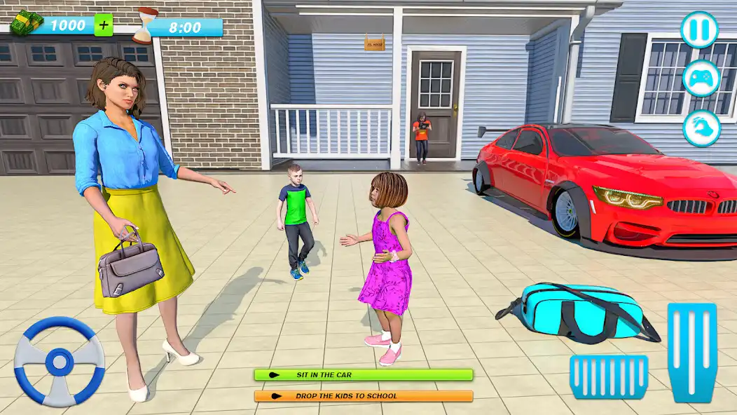 Play Mother Simulator -Mom Games 3D  and enjoy Mother Simulator -Mom Games 3D with UptoPlay