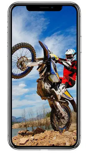 Play Motocross Enduro Racing Wallpaper as an online game Motocross Enduro Racing Wallpaper with UptoPlay