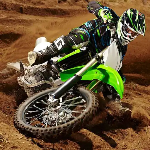 Play Motocross Wallpaper For Kawasaki APK