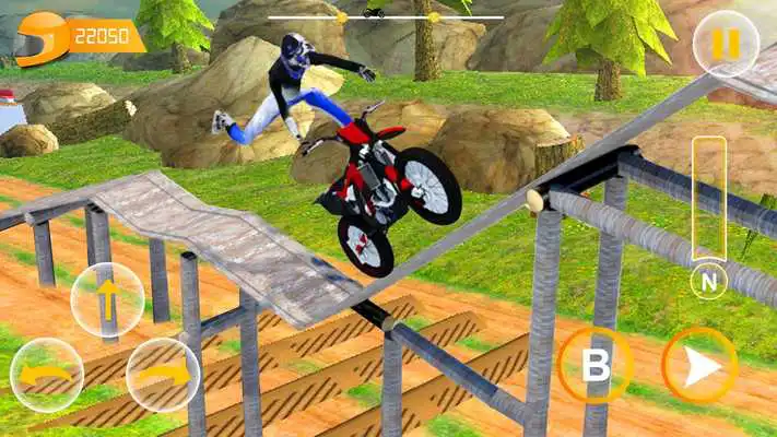 Play Motorbike Stunts Racing 3d