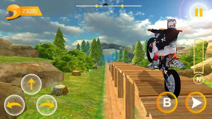 Play Motorbike Stunts Racing 3d