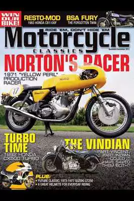 Play Motorcycle Classics Magazine