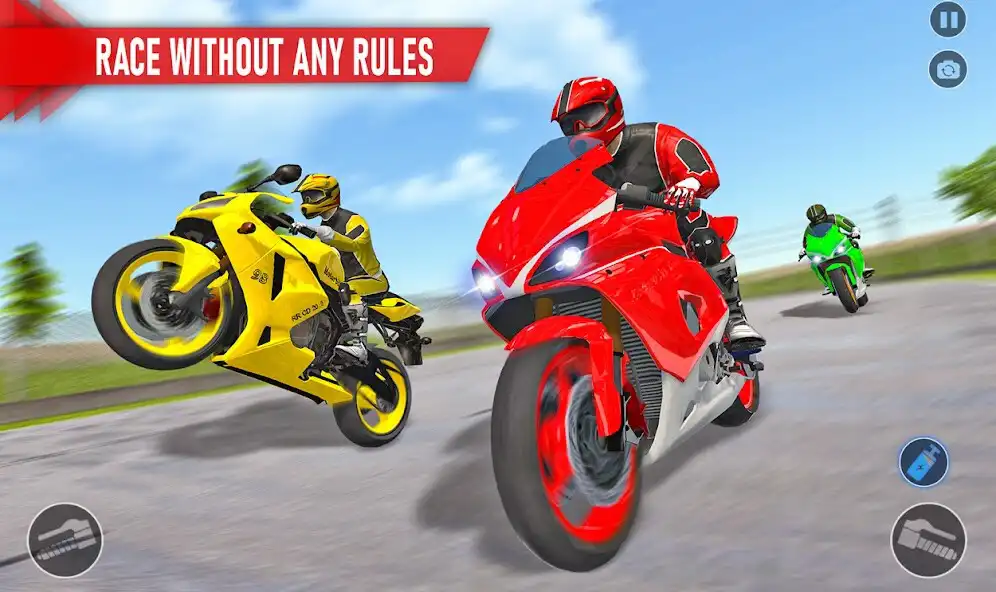 Play Motorcycle Racing - Bike Rider as an online game Motorcycle Racing - Bike Rider with UptoPlay