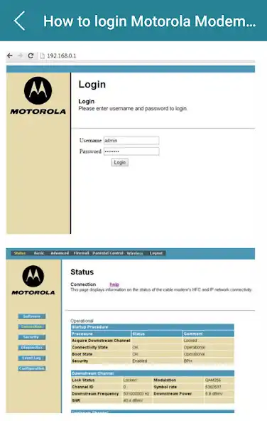 Play Motorola Modem Router Guide  and enjoy Motorola Modem Router Guide with UptoPlay