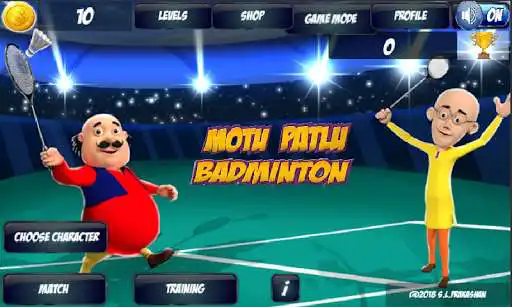 Play Motu Patlu Badminton  and enjoy Motu Patlu Badminton with UptoPlay