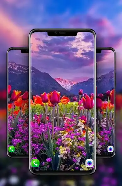 Play Mountain Flowers live wallpaper as an online game Mountain Flowers live wallpaper with UptoPlay