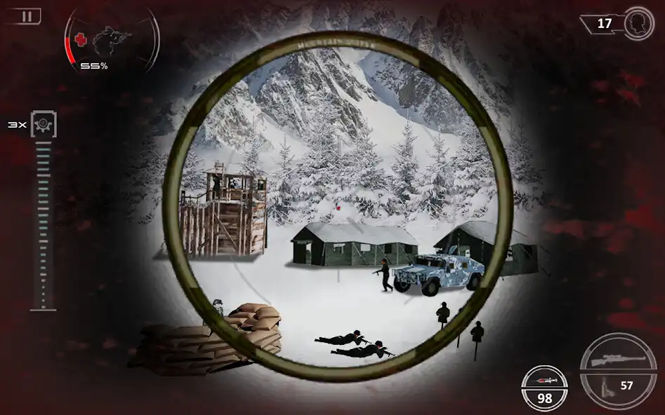 Play Mountain Sniper Shooting: FPS as an online game Mountain Sniper Shooting: FPS with UptoPlay