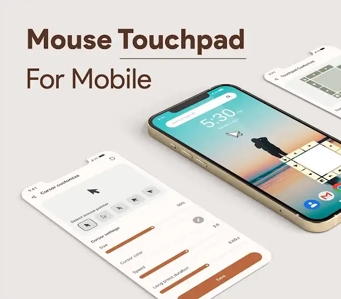 Play Mouse Touchpad for Mobile  and enjoy Mouse Touchpad for Mobile with UptoPlay