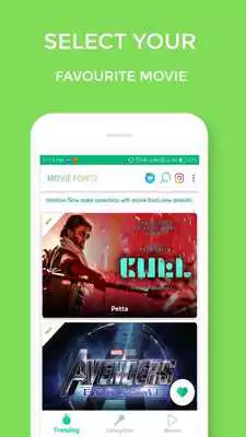 Play Movie Fonts(Movie Fontz) -Get all  movie fonts