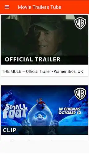 Play Movie Trailers Tube - Latest, Classical & Official  and enjoy Movie Trailers Tube - Latest, Classical & Official with UptoPlay