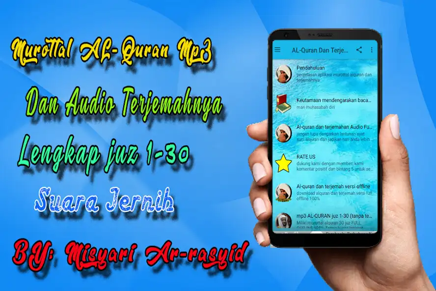 Play MP3 Al Quran Dan Terjemahan as an online game MP3 Al Quran Dan Terjemahan with UptoPlay