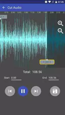 Play mp3 audio cutter  mp3 ringtone maker pro