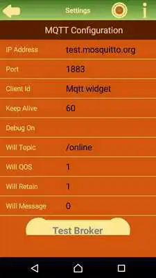 Play MQTT Widget