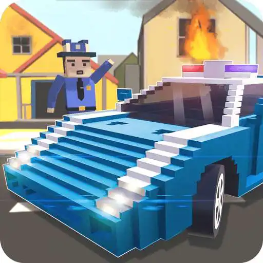 Free play online Mr. Blocky Emergency Car Craft APK