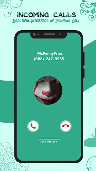 Play Mr.Pennywise  Fakecall Prank as an online game Mr.Pennywise  Fakecall Prank with UptoPlay