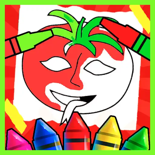 Play Mr Tomatos coloring game APK