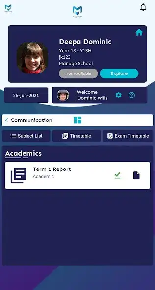 Play M School Parent App as an online game M School Parent App with UptoPlay