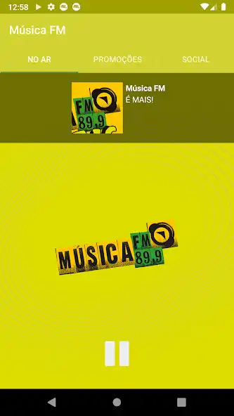 Spela Música FM som ett onlinespel Música FM med UptoPlay
