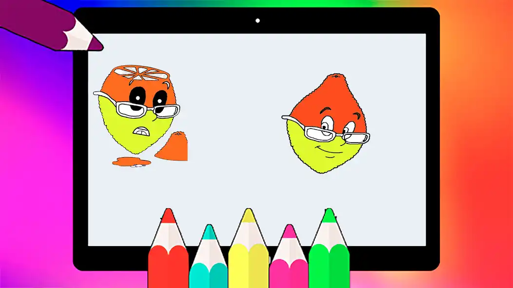 Play Ms Lemon Coloring Book  and enjoy Ms Lemon Coloring Book with UptoPlay