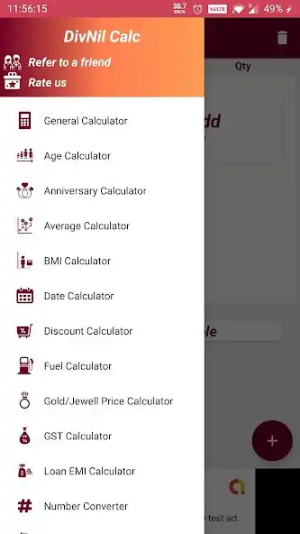 Play Multi Calculator : DivNil Calc : DivNil Calculator  and enjoy Multi Calculator : DivNil Calc : DivNil Calculator with UptoPlay