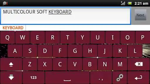 Play Multicolor Soft Keyboard Free as an online game Multicolor Soft Keyboard Free with UptoPlay