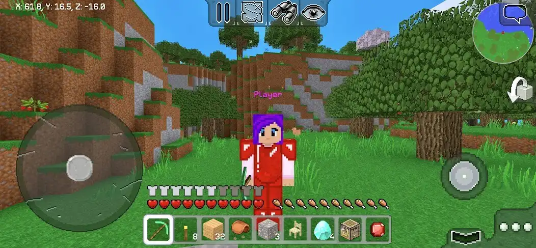 Play MultiCraft — Build and Mine! as an online game MultiCraft — Build and Mine! with UptoPlay