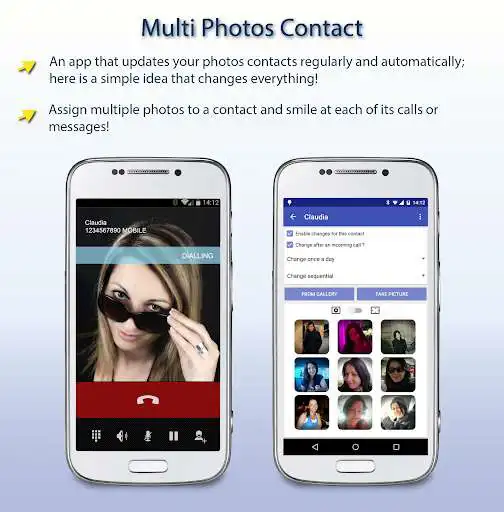 Play Multi Photos Contact HD as an online game Multi Photos Contact HD with UptoPlay