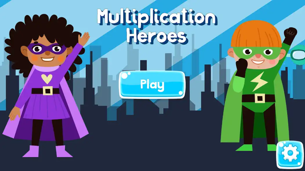 Play Multiplication Heroes: Save the world with tables  and enjoy Multiplication Heroes: Save the world with tables with UptoPlay