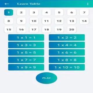 Play Multiplication Table - Learn Maths as an online game Multiplication Table - Learn Maths with UptoPlay