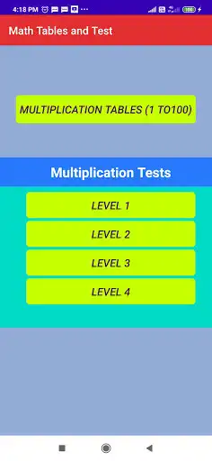 Play Multiplication Tables Test as an online game Multiplication Tables Test with UptoPlay