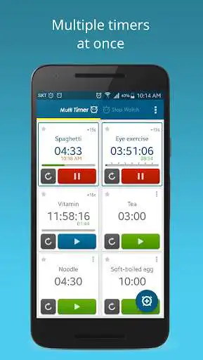 Play Multi Timer StopWatch  and enjoy Multi Timer StopWatch with UptoPlay