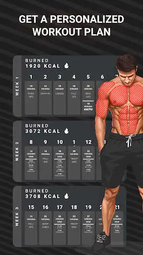 Play Muscle Booster Workout Planner as an online game Muscle Booster Workout Planner with UptoPlay