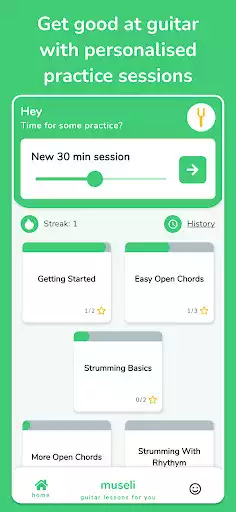 Play Museli - Beginner Guitar  and enjoy Museli - Beginner Guitar with UptoPlay